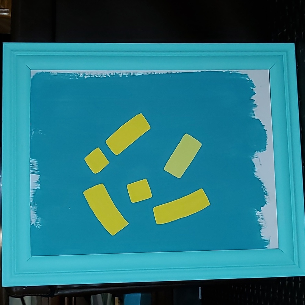 Turquoise Frame